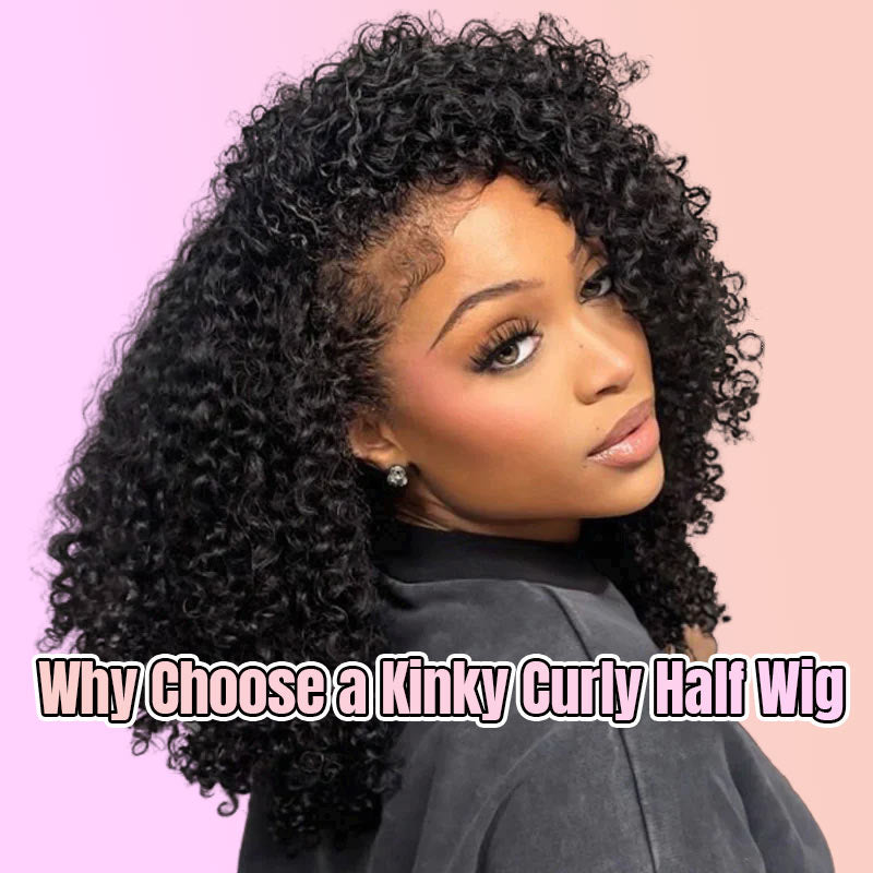 Why Choose a Kinky Curly Half Wig? 8 Benefits for Unbeatable Volume & Style