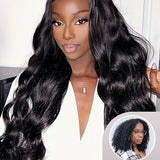 Buy 1 Get 1 | Pre-bleached HD Lace 4x6 Wear Go Body Wave Wigs & Kinky Curly 13x4x1 Lace T-Part Wigs 180% Density