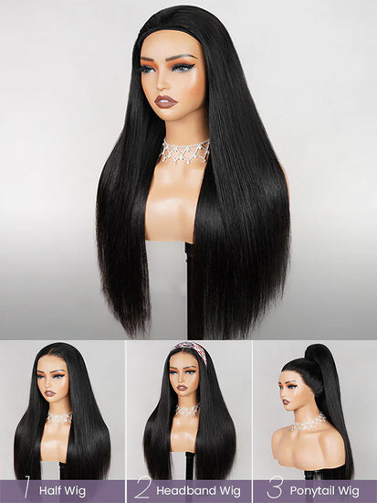 3 Styles in One Wig