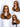 Wavymy Layered Cut Chestnut Brown Straight Wear Go 7x5 Lace Wig 18 Inches & Straight 4x4 Lace Wear Go Wig 10 Inches 180% Density Human Hair