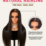 Buy 1 Get 1 | M-Cap 9x6 Wear Go Kinky Curly Pre-bleached Wig & Loose Deep 13*4*1 Lace Part Wigs 180% Density