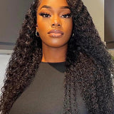 Wavymy Upgrade 13x6 Max Lace Frontal Water Wave Wear & Go Wigs Dome Cap Glueless Wigs 180% Density