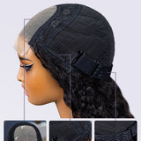Wavymy Straight 4x4 Transparent Lace Closure Wig Human Hair Wig 180% Density