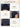 front, side, and back of headband wig cap