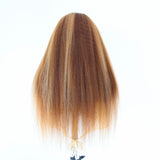 Wavymy Wear Go Honey Blonde Highlight Color Glueless Wig 4x6 Lace Closure Kinky Straight Wig 180% Density