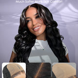 Wavymy Loose Deep Wave M-Cap 9x6 Lace Wear & Go Pre-bleached Wigs 180% Density