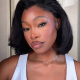Wavymy 33# Color & 27# Color Blowout Layered Wave Bob Wigs M-Cap 9x6 Pre-Cut Lace Wear Go Glueless Wigs