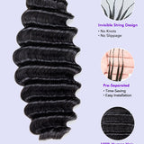 Wavymy Burmese Curly Feather Crochet Human Hair Boho Braids Time-Saving & Lightweight Hair Extension