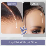 natural hairline layered wigs