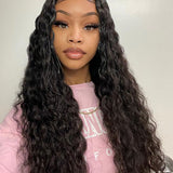 Wavymy Loose Deep Wave M-Cap 9x6 Lace Wear & Go Pre-bleached Wigs 180% Density