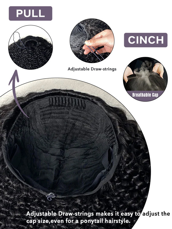 Breathable Drawstring Cap