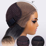 Wavymy Pre-Everything 13x4 & 13x6 Max Lace Frontal Wig Drawstring Wear & Go Wigs Dome Cap Glueless Wigs 180% Density