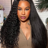 Wavymy 2-in-1 Straight to Curly Wear Go Glueless 7x5 Lace Wig 180% Density Human Hair Wig