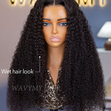 Wavymy 2-in-1 Straight to Curly Wear Go Glueless 7x5 Lace Wig 180% Density Human Hair Wig