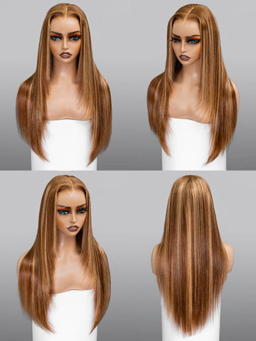 What materials is a wig made of