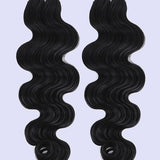 Wavymy Body Wave Miracle Knots Feather Crochet Human Hair Boho Braids Lightweight Hair Extension