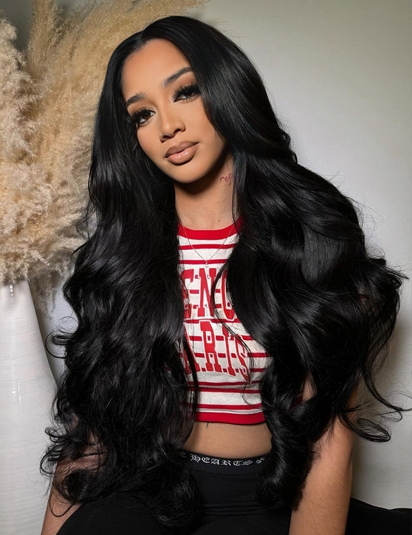body wave wear and go glueless HD lace wigs 