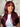 Wavymy Burgundy 99J Colored Layered Cut Wig with Bangs Wear Go Glueless Straight 7x5 Lace Closure Wig 180% Density