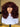 Wavymy Burgundy Voluminous Curls Wig with Bangs Machine Made Human Hair Wigs 250% Density