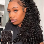 wear and go burmese curly half wig 