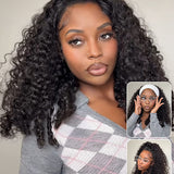 3 in 1 burmese curly half wig wig