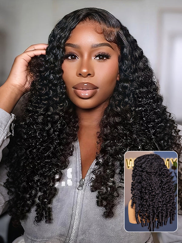 9x6 Burmese Curly Glueless Wig