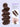 Wavymy Chocolate Brown Body Wave Miracle Knots Feather Crochet Hair Boho Braids Lightweight Human Hair Extension