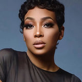 Buy 1 Get 1 | C-Part Body Wave Wear Go Glueless 7x5 Lace Wig & Curly Pixie Wig Pre-styled  Machine Made Wig