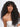 Wavymy Curly Wig with Bangs Effortless Voluminous Waves Wig Machine Made Human Hair 180% Density