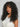 Wavymy Curly Wig with Bangs Effortless Voluminous Waves Wig Machine Made Human Hair 180% Density