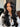 curtain bangs body wave layered wig