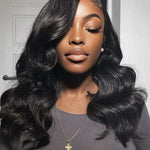 glueless body wave wig