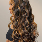 highlight balayage body wave pre everything glueless lace wigs