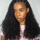 Wavymy Kinky Curly Feather Crochet Human Hair Time-Saving & Lightweight Hair Extension