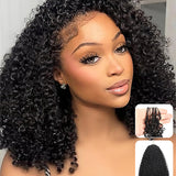 Wavymy Burmese Curly Feather Crochet Human Hair Boho Braids Time-Saving & Lightweight Hair Extension