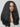 wear and go density kinky straight half wig with spiral curly ends