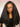 kinky straight half wig with spiral curly ends