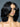 middle part wave layered bob wig
