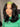 Wavymy Ombre Green To Black Wigs Body Wave 13x4 Lace Front Skunk Stripe Color Wig Virgin Human Hair 10-26 Inch