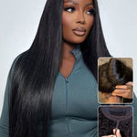 straight drawstring pre everything glueless lace wigs