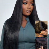 straight drawstring pre everything glueless lace wigs
