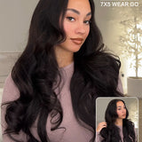 Wavymy Pre-Styled Butterfly Cut Layer Yaki Straight Natural Wave Wig Beginner Friendly V Part Wig Human Hair Wig 250% Density