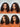 16 inch blonde highlight water wave glueless wig