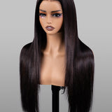 Wavymy Upgrade 13x6 Max Lace Frontal Wear & Go Wigs Dome Cap Glueless Straight Wigs 180% Density