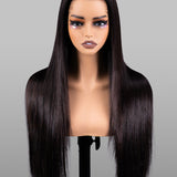 Wavymy Upgrade 13x6 Max Lace Frontal Wear & Go Wigs Dome Cap Glueless Straight Wigs 180% Density