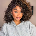 highlight water wave half wig 180% density