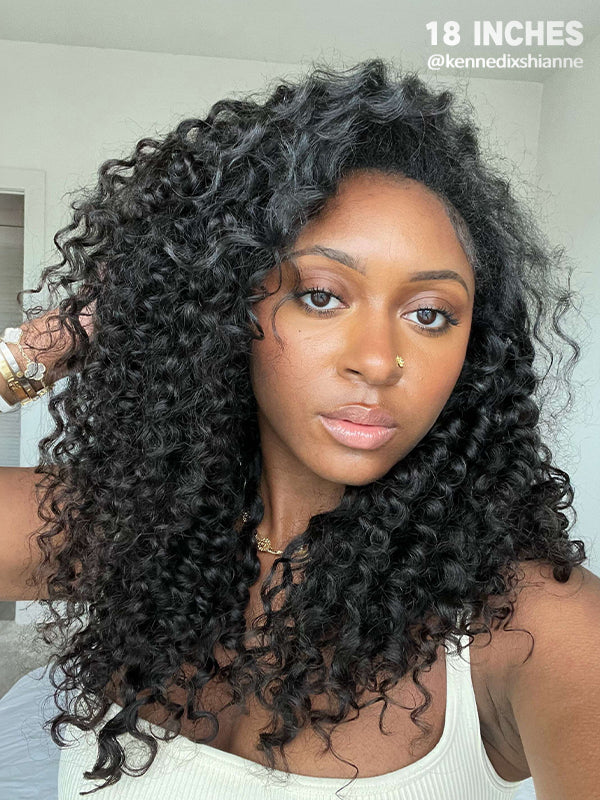 My True Experience of the Water Wave Half Wig 1 water wave half wig