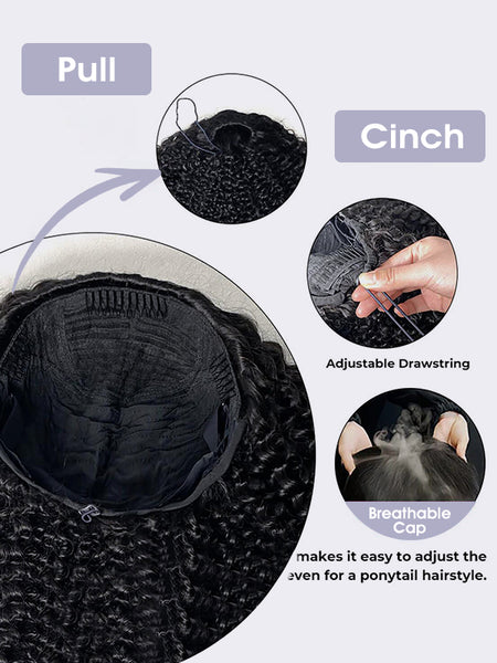 Why Is the Half Wig Designed with a Drawstring
