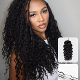Wavymy Water Wave Feather Crochet Hair Miracle Knots Time-Saving & Lightweight Hair Extension