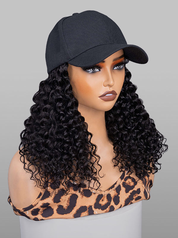 Wavymy Water Wave Hat Wigs Baseball Cap Wigs With Natural  display picture 2